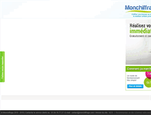 Tablet Screenshot of monchiffrage.com